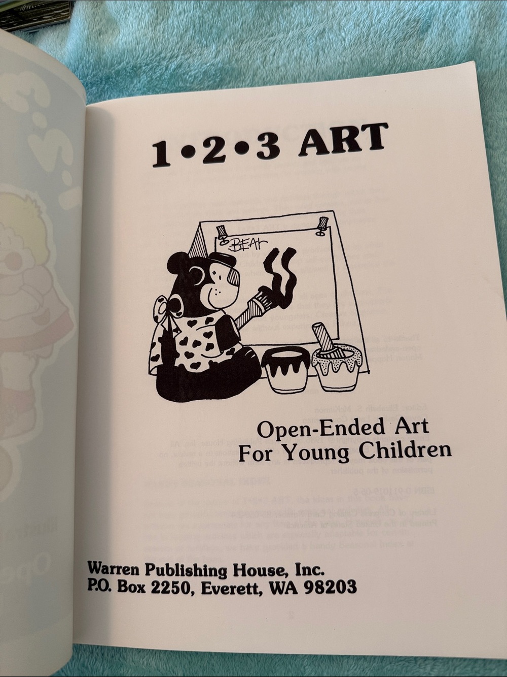 Vintage 1•2•3 ART Open-Ended Art Activities for Young Children – Jean Warren - Picture 3 of 4